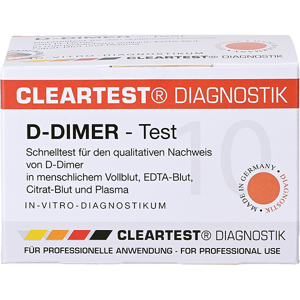 Cleartest D-Dimer Blood Test Cassette (Pack of 5)