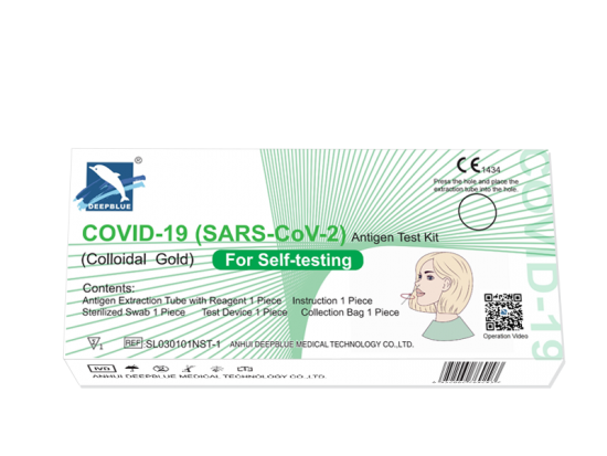 Deepblue Covid-19 Antigen Rapid Self Test Kit - Pack of 1