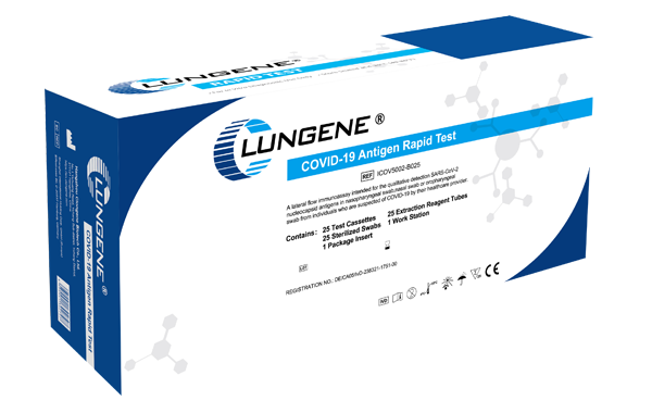 Clungene COVID-19 Rapid Antigen Test Kit - Pack of 25